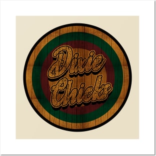 Circle Retro Dixie Chicks Posters and Art
